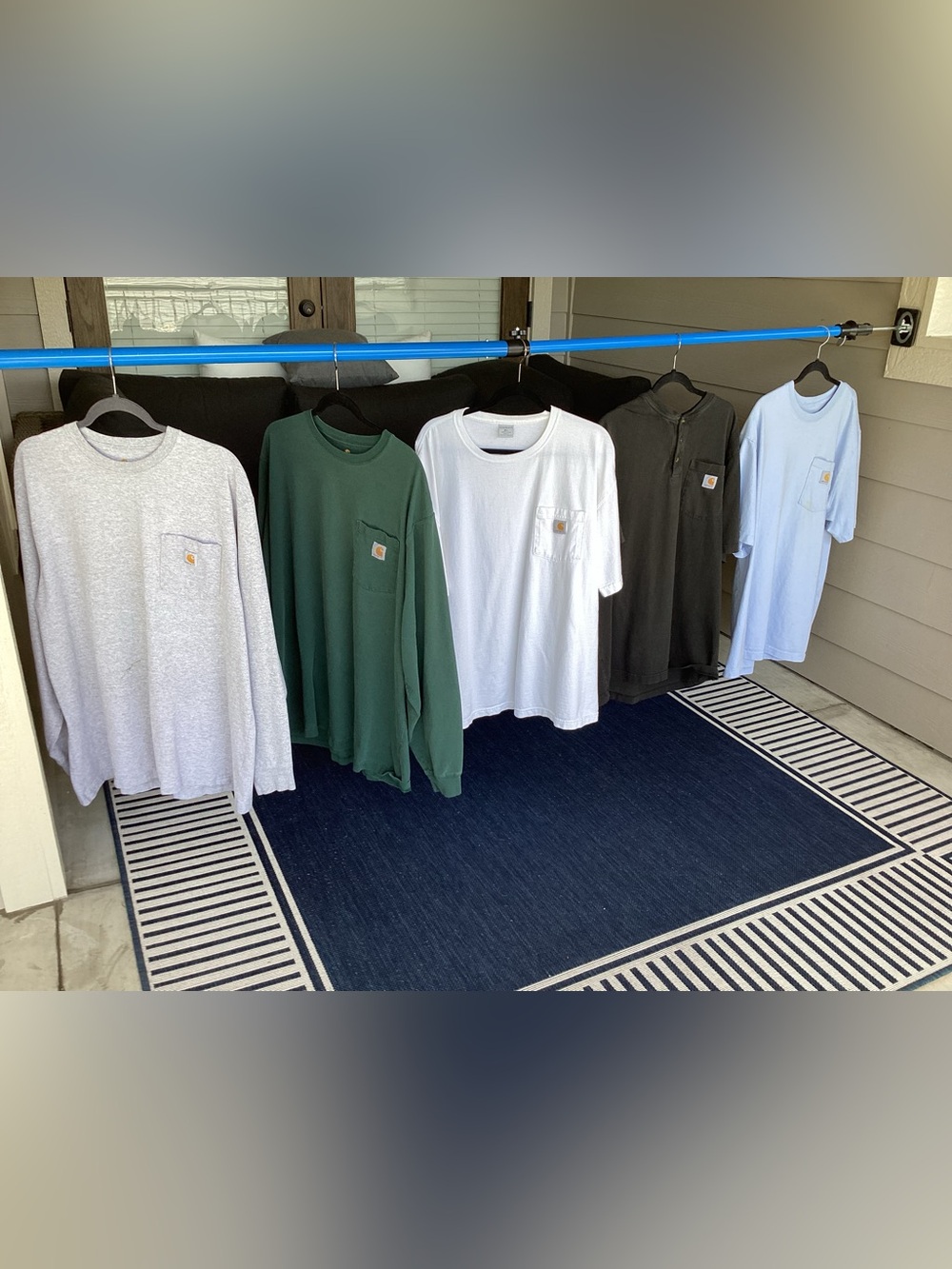 Carhartt long and short sleeve t shirt bundle size XL original & loose fit